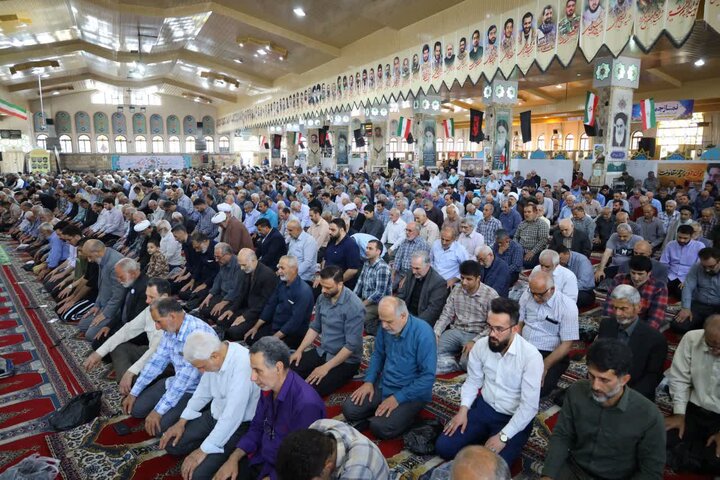 تصاویر/ نماز عبادی سیاسی جمعه در شهرستان ساری