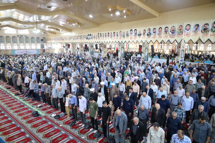 تصاویر/ نماز عبادی سیاسی جمعه در شهرستان ساری