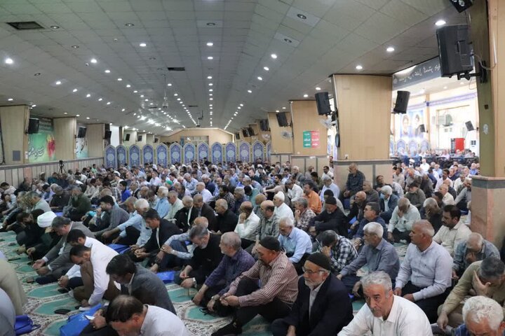 تصاویر/ تصاویر/ نماز عبادی سیاسی جمعه در چهاردانگه