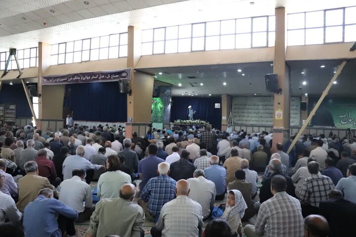 تصاویر/ تصاویر/ نماز عبادی سیاسی جمعه در چهاردانگه