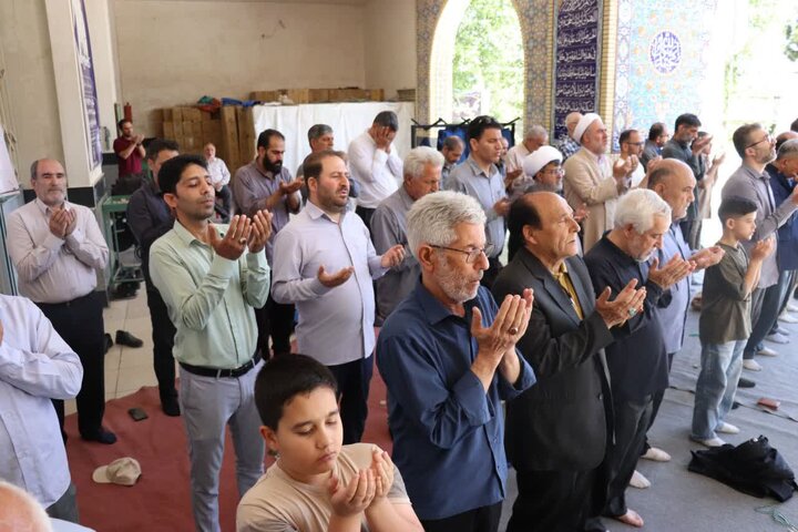 تصاویر/ تصاویر/ نماز عبادی سیاسی جمعه در چهاردانگه