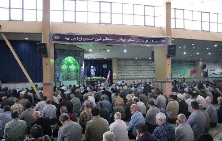 تصاویر/ تصاویر/ نماز عبادی سیاسی جمعه در چهاردانگه