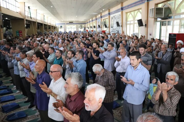 تصاویر/ تصاویر/ نماز عبادی سیاسی جمعه در چهاردانگه