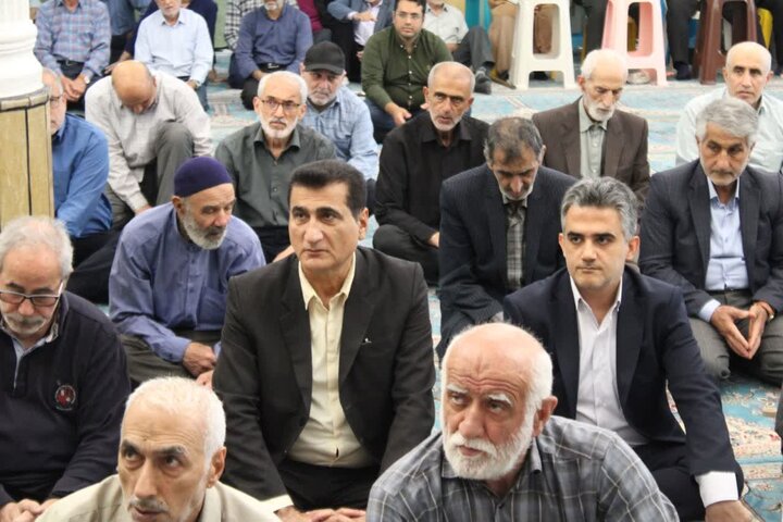 تصاویر/ نماز عبادی سیاسی جمعه در شهرستان عباس آباد