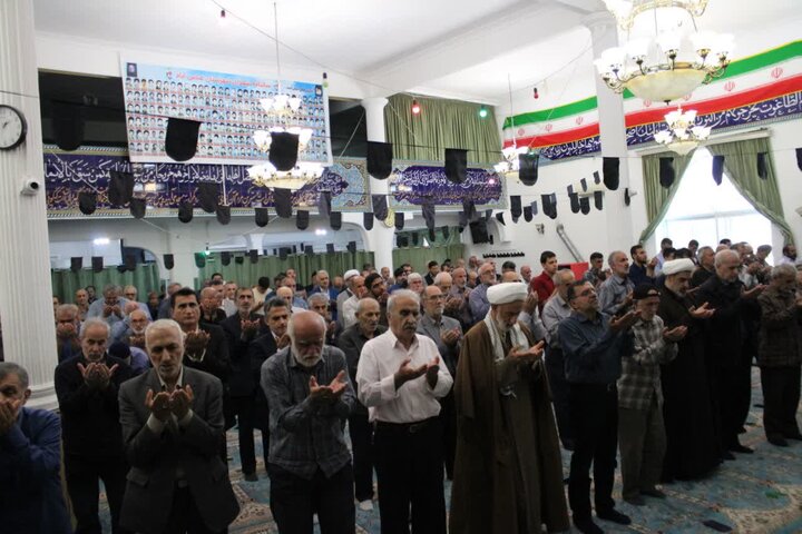 تصاویر/ نماز عبادی سیاسی جمعه در شهرستان عباس آباد