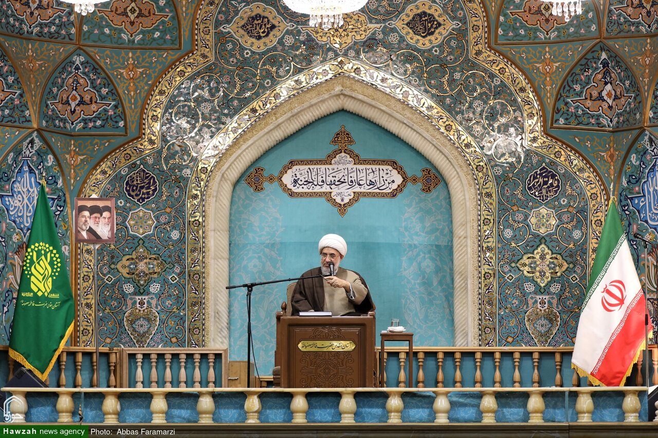 آية اللّه الأراكيّ: على حكّام المنطقة الخاضعين أن يعتبروا من مصير صدّام.. صبر إيران يوشك على النفاد