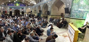 تصاویر/ سلسله جلسات تفسیر قرآن و نهج البلاغه در ساوه