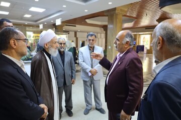 تصاویر/ بازدید نماینده ولی فقیه در مازندران از بیمارستان فوق تخصصی شهید فکوری جویبار