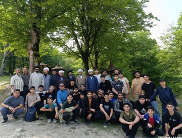 تصاویر/ اردوی دانش آموزان اتحادیه انجمن اسلامی به همراه اساتید مدرسه علمیه شهرستان آمل
