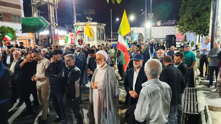 تصاویر/  حماسه مردمی شهرستان چالوس