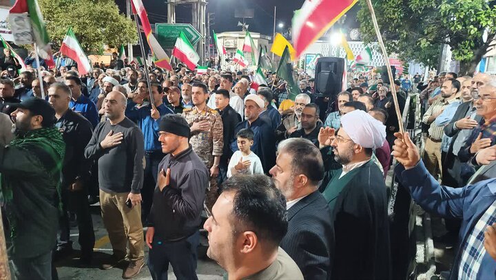 تصاویر/  حماسه مردمی شهرستان چالوس
