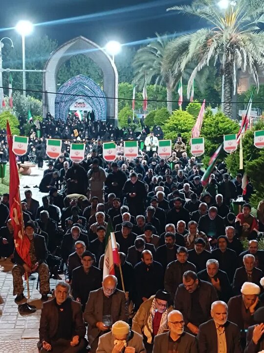 تصاویر/ اقامه نماز استغاثه به امام زمان (ع} در شهرستان جویبار