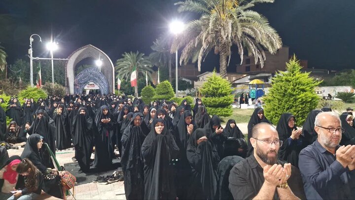 تصاویر/ اقامه نماز استغاثه به امام زمان (ع} در شهرستان جویبار