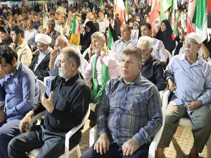 تصاویر/ شکوه حماسه حضور مردم بردستان در میدان