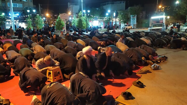 تصاویر / اقامه نماز استغاثه در بهار