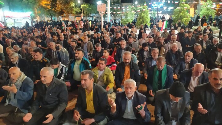 تصاویر / اقامه نماز استغاثه در بهار