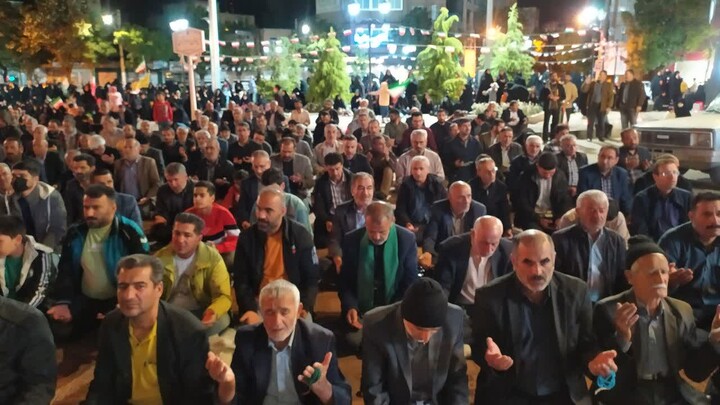 تصاویر / اقامه نماز استغاثه در بهار