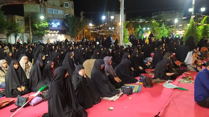 تصاویر / اقامه نماز استغاثه در بهار