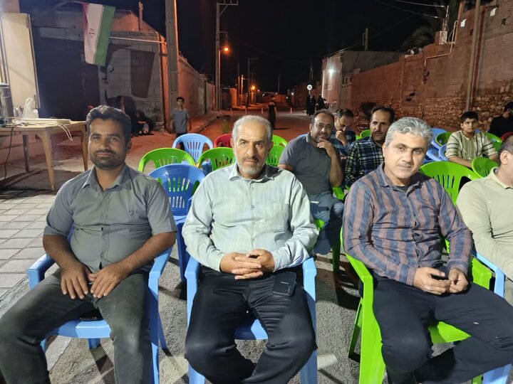 تصاویر/ مردم روستای چاه‌پیر پای کار نظام