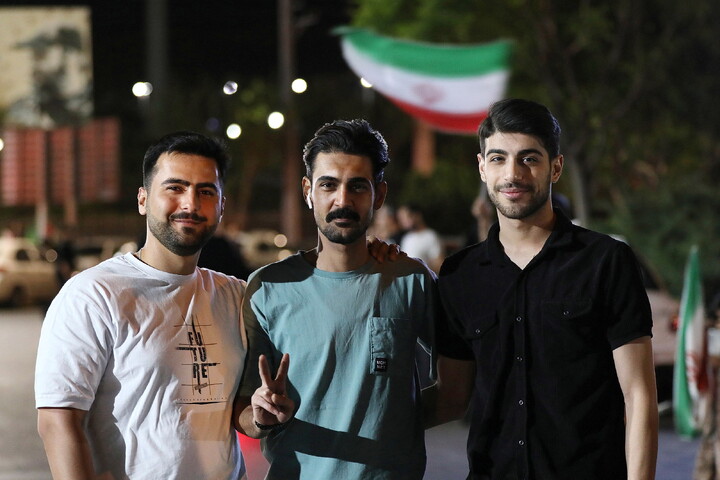 تصاویر/ هفتاد و پنجمین شب از اجتماع مردمقم در «شب‌های اقتدار»