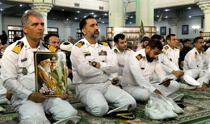 تصاویر/ مراسم گرامیداشت اربعین شهادت امیر موسوی در حرم حضرت عبدالعظیم(ع)