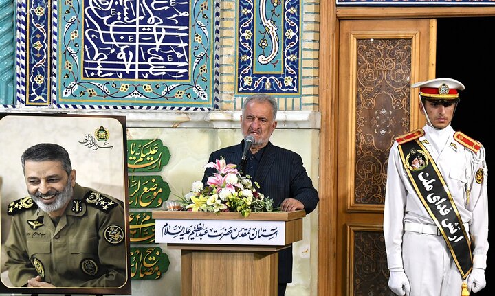 تصاویر/ مراسم گرامیداشت اربعین شهادت امیر موسوی در حرم حضرت عبدالعظیم(ع)