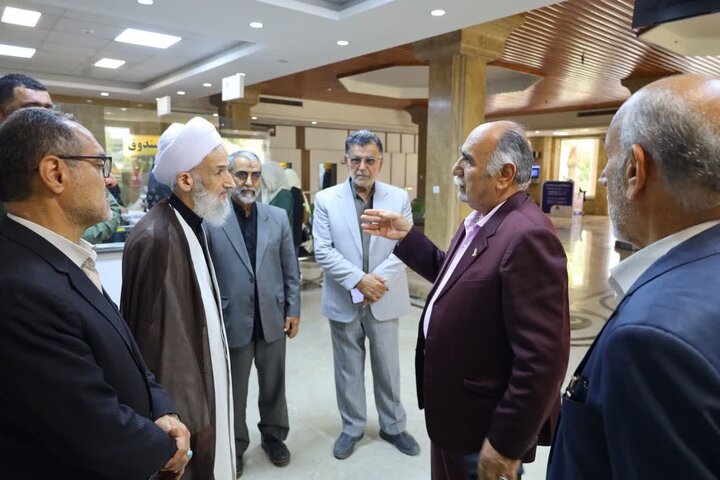 تصاویر/ بازدید نماینده ولی فقیه در مازندران از بیمارستان فوق تخصصی شهید فکوری جویبار