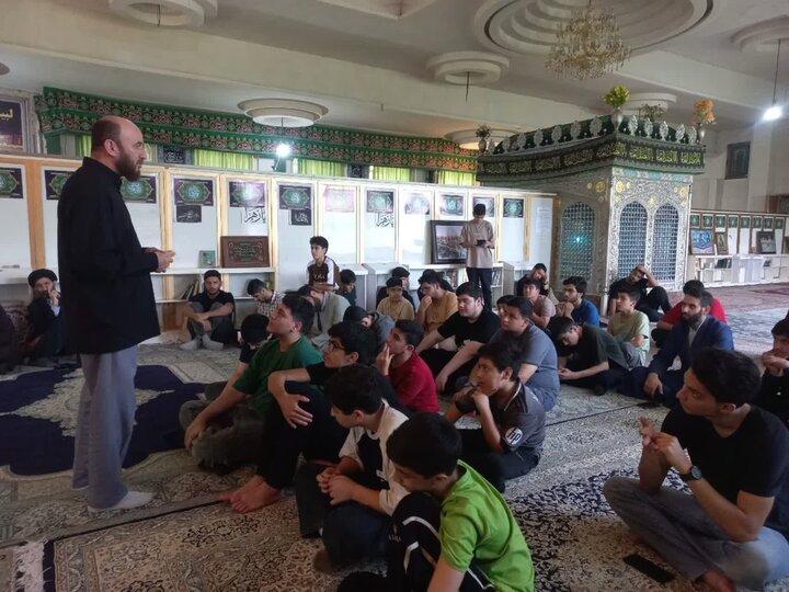 تصاویر/ اردوی دانش آموزان اتحادیه انجمن اسلامی به همراه اساتید مدرسه علمیه شهرستان آمل