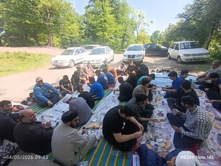 تصاویر/ اردوی دانش آموزان اتحادیه انجمن اسلامی به همراه اساتید مدرسه علمیه شهرستان آمل