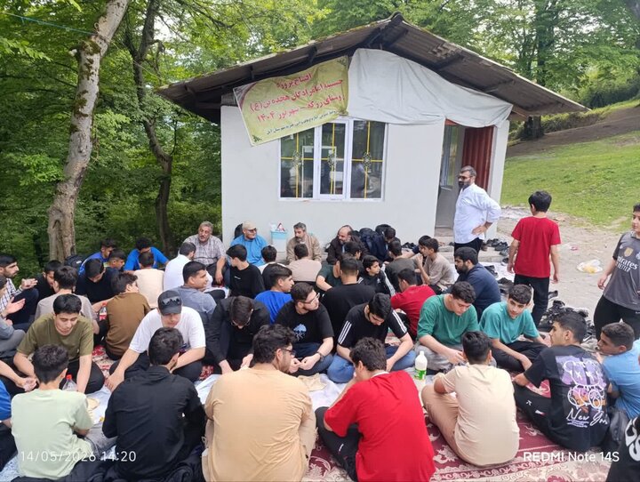 تصاویر/ اردوی دانش آموزان اتحادیه انجمن اسلامی به همراه اساتید مدرسه علمیه شهرستان آمل