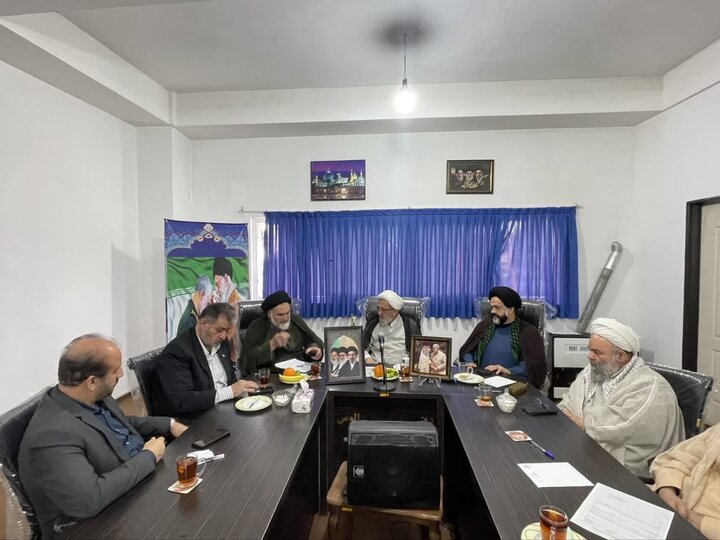 تصاویر/ برگزاری جلسه قرارگاه راهبری ائمه جمعه شهرستانهای نوشهر، چالوس و مرزن آباد