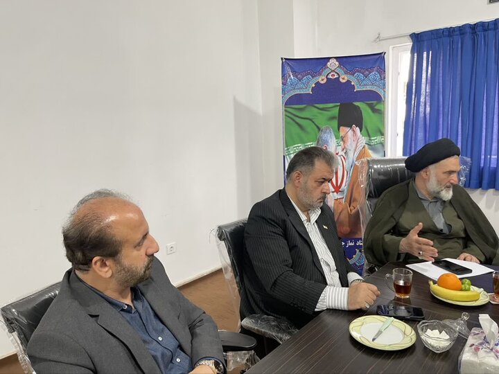 تصاویر/ برگزاری جلسه قرارگاه راهبری ائمه جمعه شهرستانهای نوشهر، چالوس و مرزن آباد