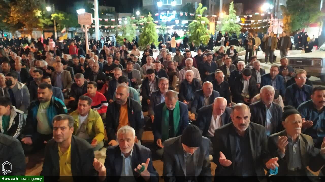 تصاویر / اقامه نماز استغاثه در بهار