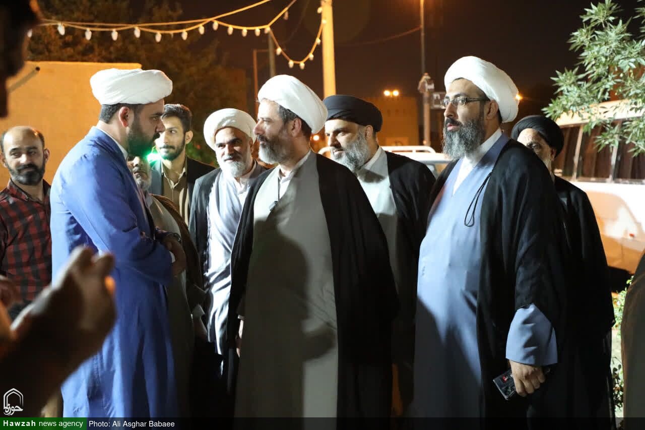 حضور نماینده آیت الله سیستانی و هیئت همراه در یزد