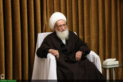 Photos/Cérémonie de deuil à l’occasion de l’anniversaire du martyre de l’Imam Mohammad Taqi (AS), en présence de l’Ayatollah Nouri Hamedani