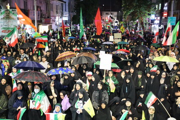 تصاویر/ مردم قائمشهر پای کار انقلاب