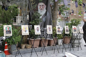 تصاویر/ بزرگداشت امام شهید و شهدای موتلفه اسلامی در جنگ اخیر