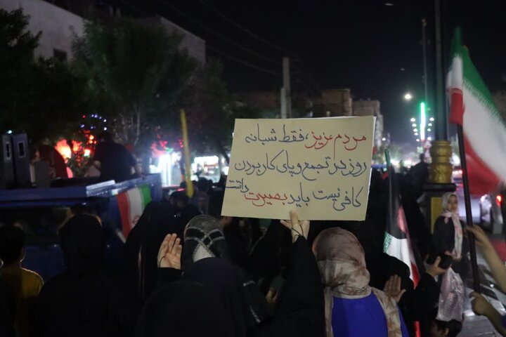 تصاویر‌/ هفتادوهفت شب پایداری و ایستادگی در باقرشهر و کهریزک