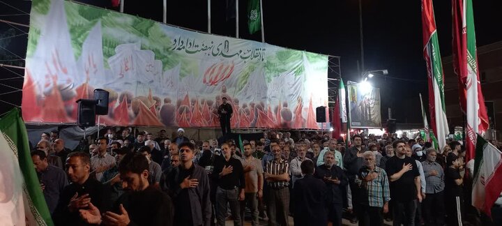 تصاویر| هفتادوهفتمین شب حضور حماسی آران وبیدگلی هادرمیدان سردارسلیمانی