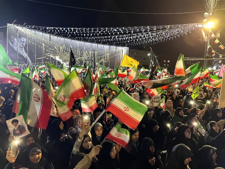 تصاویر/ طنین اقتدار 77 شب مقاومت در خیابان‌های ملارد