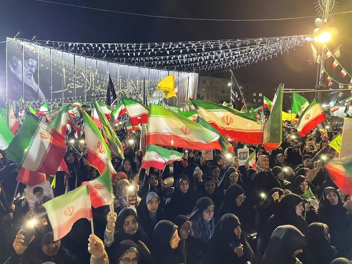 تصاویر/ طنین اقتدار 77 شب مقاومت در خیابان‌های ملارد