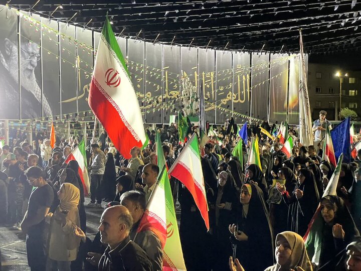 تصاویر/ طنین اقتدار 77 شب مقاومت در خیابان‌های ملارد