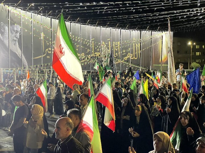 تصاویر/ طنین اقتدار 77 شب مقاومت در خیابان‌های ملارد