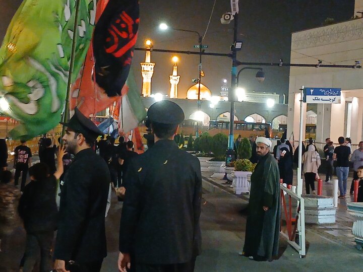 تصاویر/ مراسم عزاداری شب شهادت امام جواد(ع) در مشهد مقدس