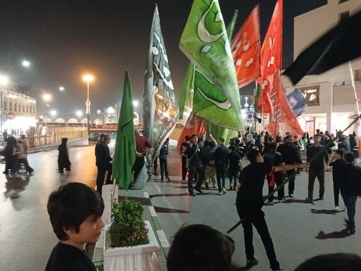 تصاویر/ مراسم عزاداری شب شهادت امام جواد(ع) در مشهد مقدس