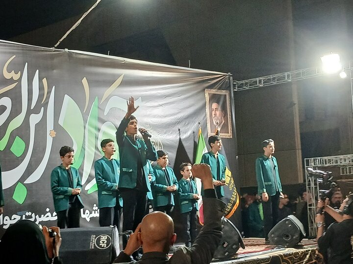 تصاویر/ مراسم عزاداری شب شهادت امام جواد(ع) در مشهد مقدس