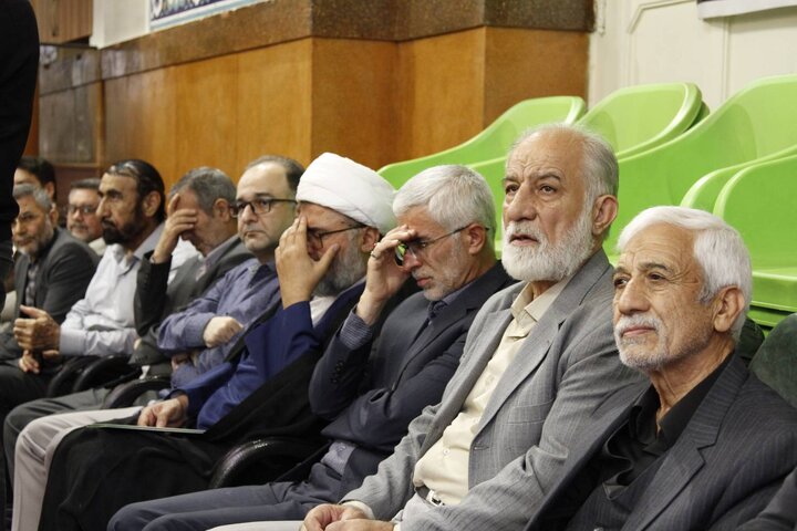 تصاویر/ بزرگداشت امام شهید و شهدای موتلفه اسلامی در جنگ اخیر