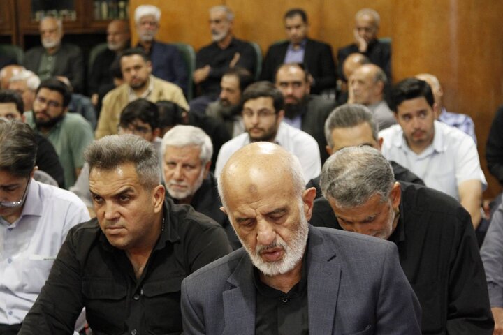 تصاویر/ بزرگداشت امام شهید و شهدای موتلفه اسلامی در جنگ اخیر