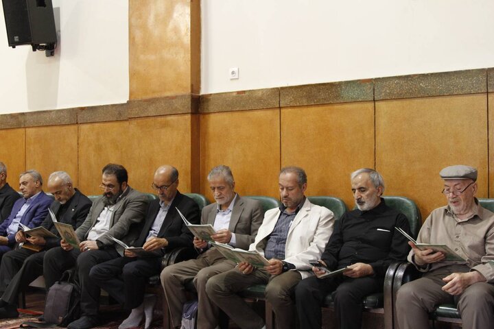 تصاویر/ بزرگداشت امام شهید و شهدای موتلفه اسلامی در جنگ اخیر
