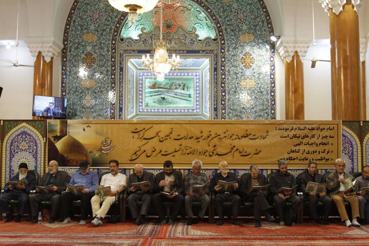تصاویر/ بزرگداشت امام شهید و شهدای موتلفه اسلامی در جنگ اخیر
